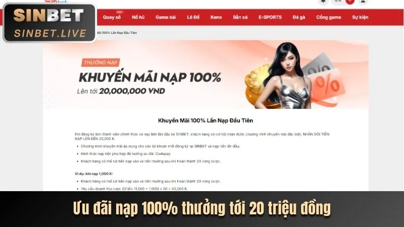 Ưu đãi đặc biệt cho casino trực tuyến